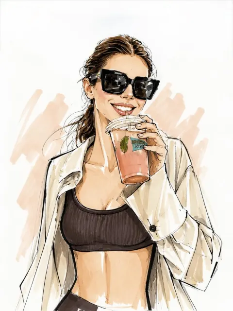 Vogue Fashion Illustration Transformation
