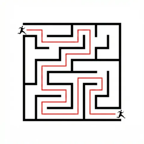 Maze Solving Drawing Tutorial