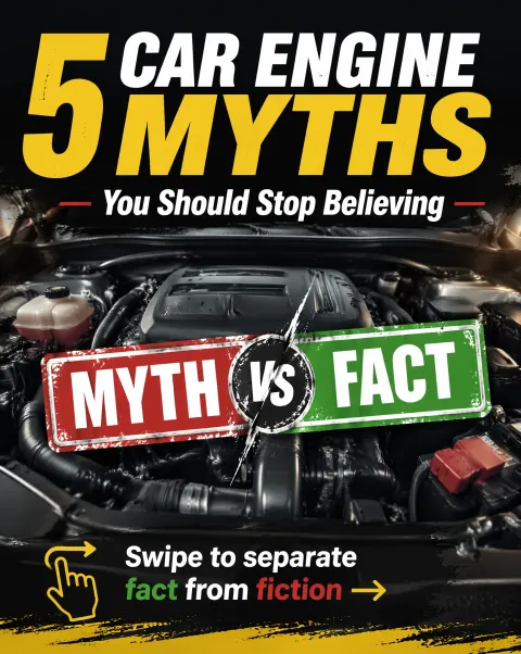 5 Car Engine Myths Busted