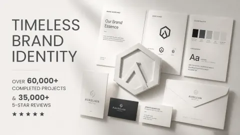 Sleek Minimalist Brand Identity Ad