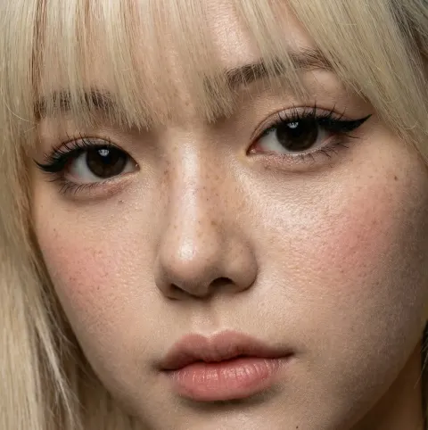 AI Upscale Skin Texture Comparison