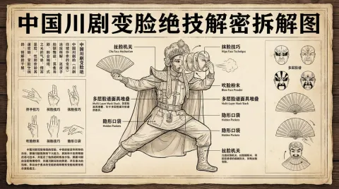 Sichuan Opera Face Changing Decoded