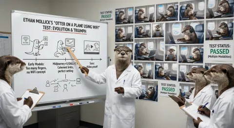 Otter Scientists Test AI WiFi