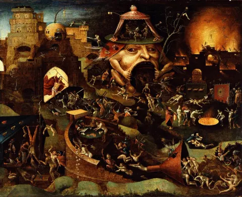Bosch Harrowing of Hell