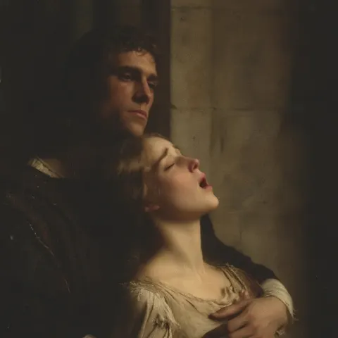Melancholic Medieval Embrace