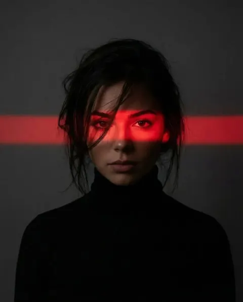 Neon Cyberpunk Portrait Series