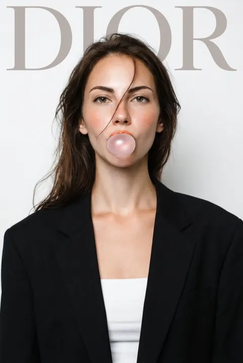 High Fashion Bubble Gum Editorial