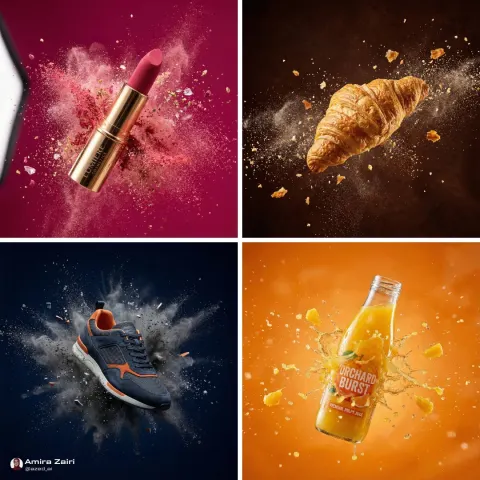 Hyperrealistic Dynamic Product Shot