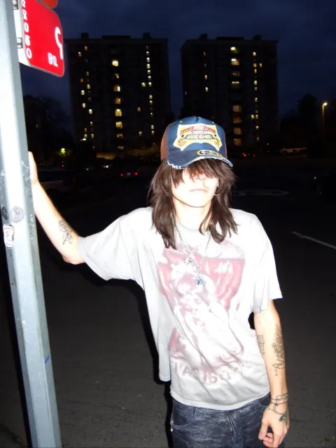 Clothing Pieces on Asphalt