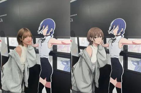 Anime Makeover Left Girl