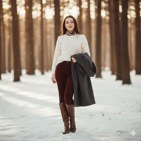 Golden Forest Fashion Portrait