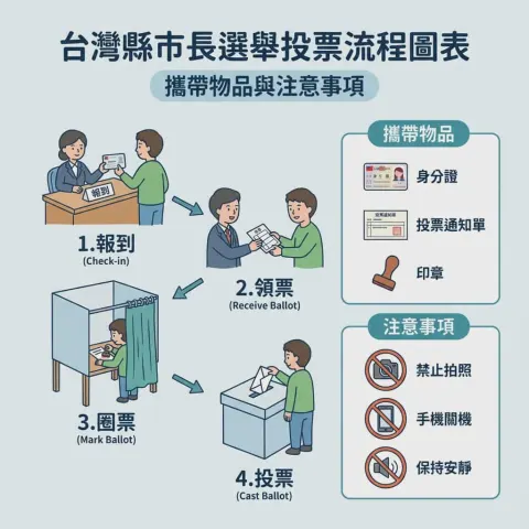 Taiwan Mayor Election Voting Guide