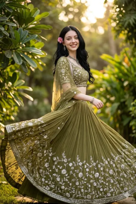 Cinematic Indian Fashion Photography