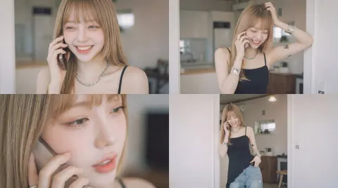Soft Girl Phone Call Bliss