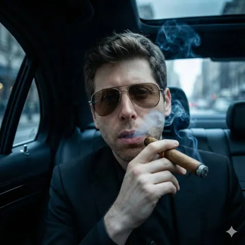 Modern Mafia Cinematic Portrait