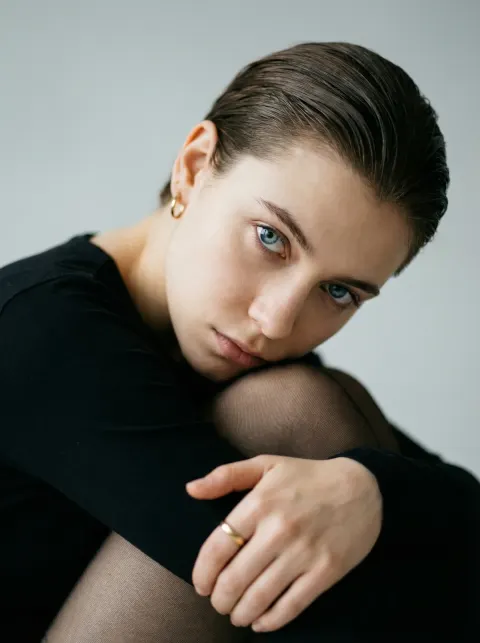 Close-up Portrait - Blue Eyes