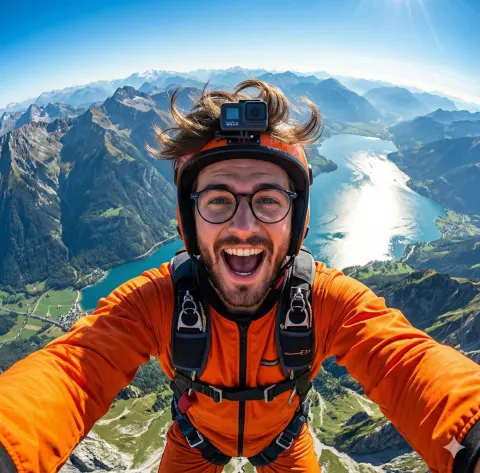 Extreme Sports Selfie