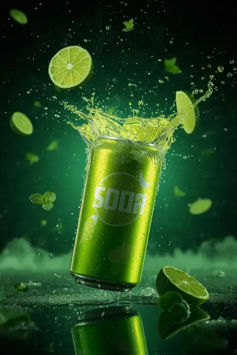 Lime Explosion Hero Shot