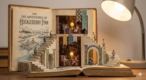 Fantasy World in Miniature Model