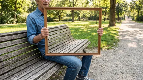 Invisible Torso Frame Illusion