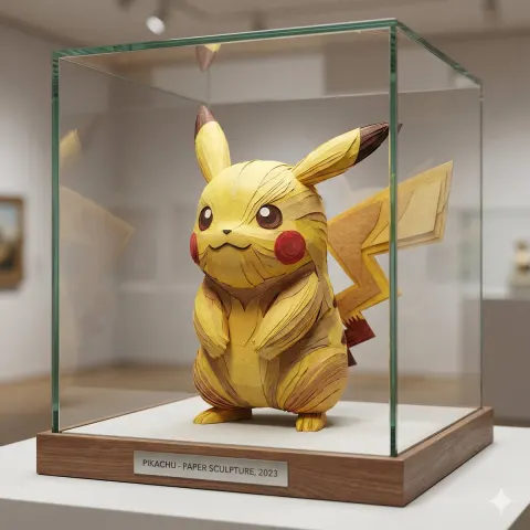 Paper Sculpture Museum Collectible