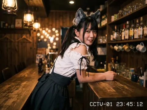 Wolf-Ear Maid Night Bar