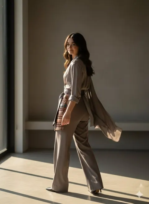 Chic Cinematic Portrait