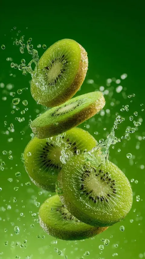 Kiwi Splash Frozen Motion