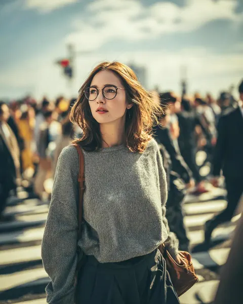 Golden Hour City Portrait