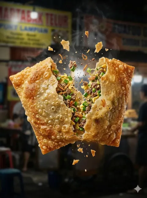 Crispy Snack Explosion Shot