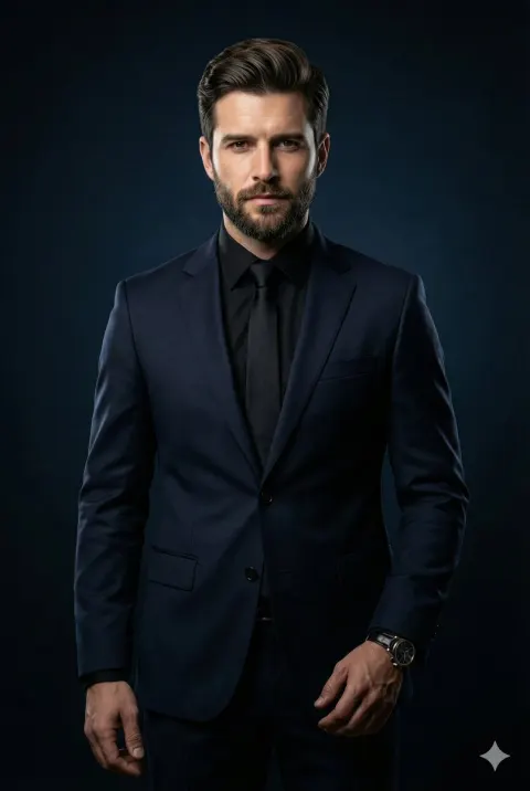 Cinematic Corporate Executive Portrait