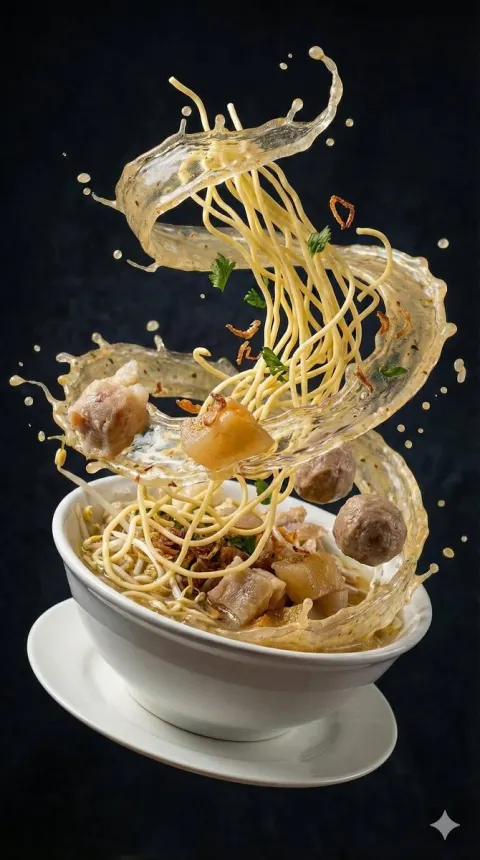 Asian Soup Splash Explosion