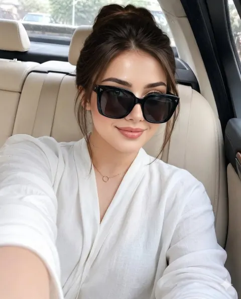Luxury Car Fashion Selfie