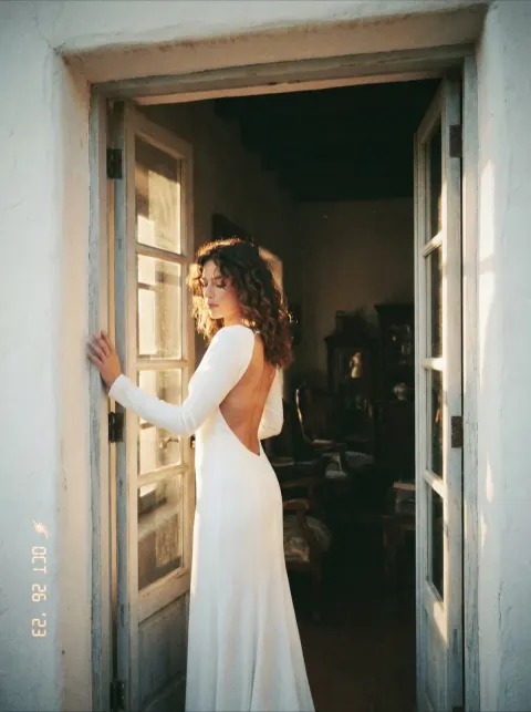 French Window - White Dress