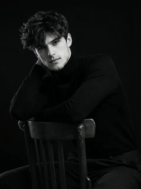 Cinematic Monochrome Portrait Studio