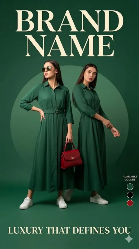 Luxury That Defines You Campaign Poster