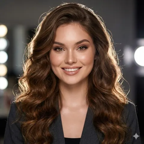 Ultra Realistic Studio Beauty Portrait