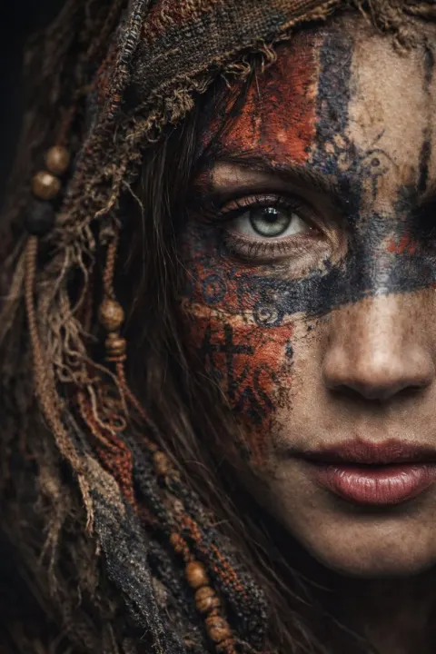 Tribal Markings Intense Eye