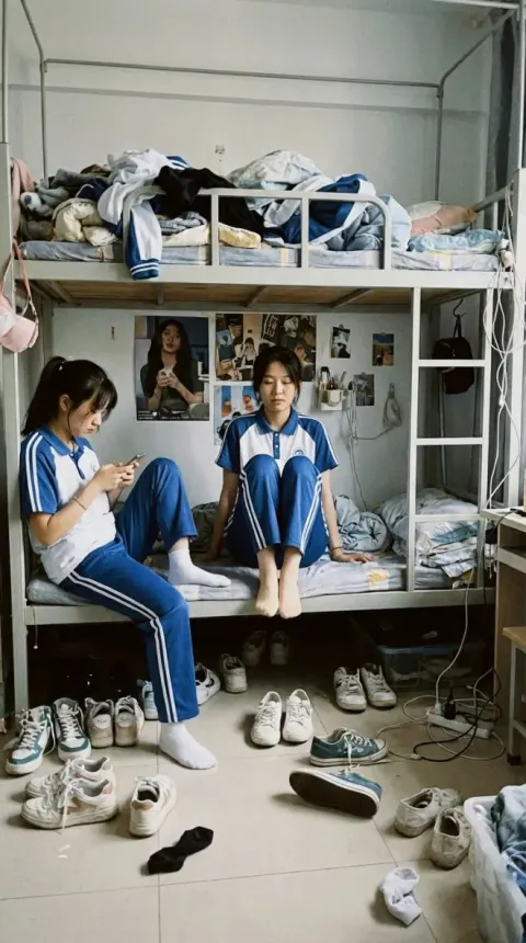 Casual Dorm Life Snapshot