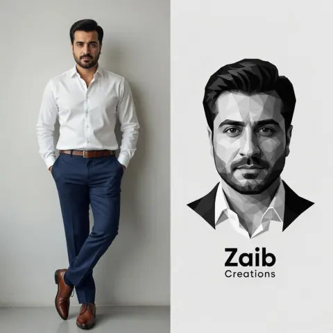 Minimalist Brand Portrait Design