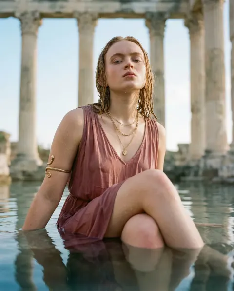 Greek Ruins - Ethereal Portrait