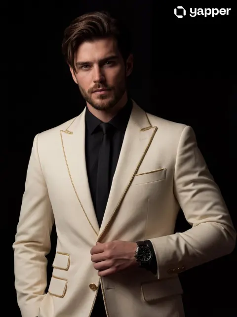 Luxury Gentleman Cinematic Portrait