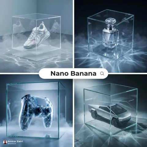 Futuristic High-End Ad Creation