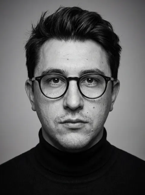 Hyper-Realistic Editorial Portrait