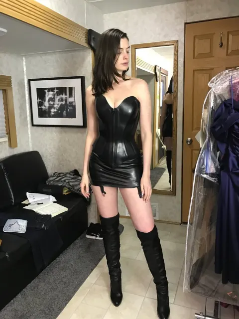 Latex Corset Trailer BTS Shoot
