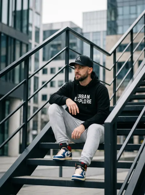 Industrial Stairs - Streetwear