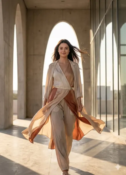 Cinematic Fashion Walk