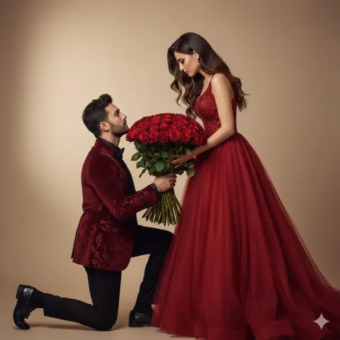 Cinematic Romantic Proposal Moment