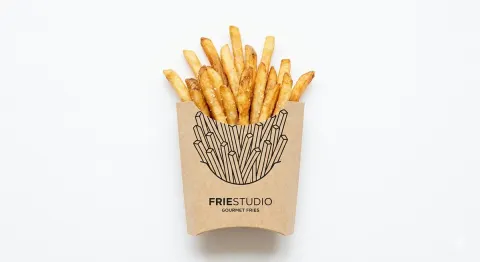 Minimalist Food Packaging Studio Shot