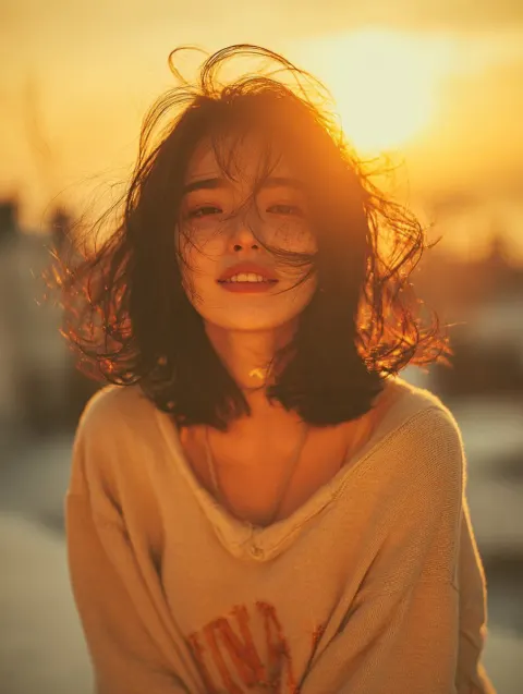 Golden Hour Cinematic Portrait